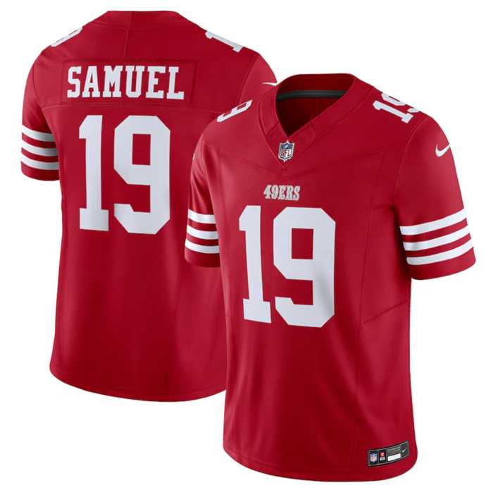 Men & Women & Youth San Francisco 49ers #19 Deebo Samuel Red 2023 F.U.S.E. Vapor Untouchable Limited Stitched Football Jersey->san francisco 49ers->NFL Jersey